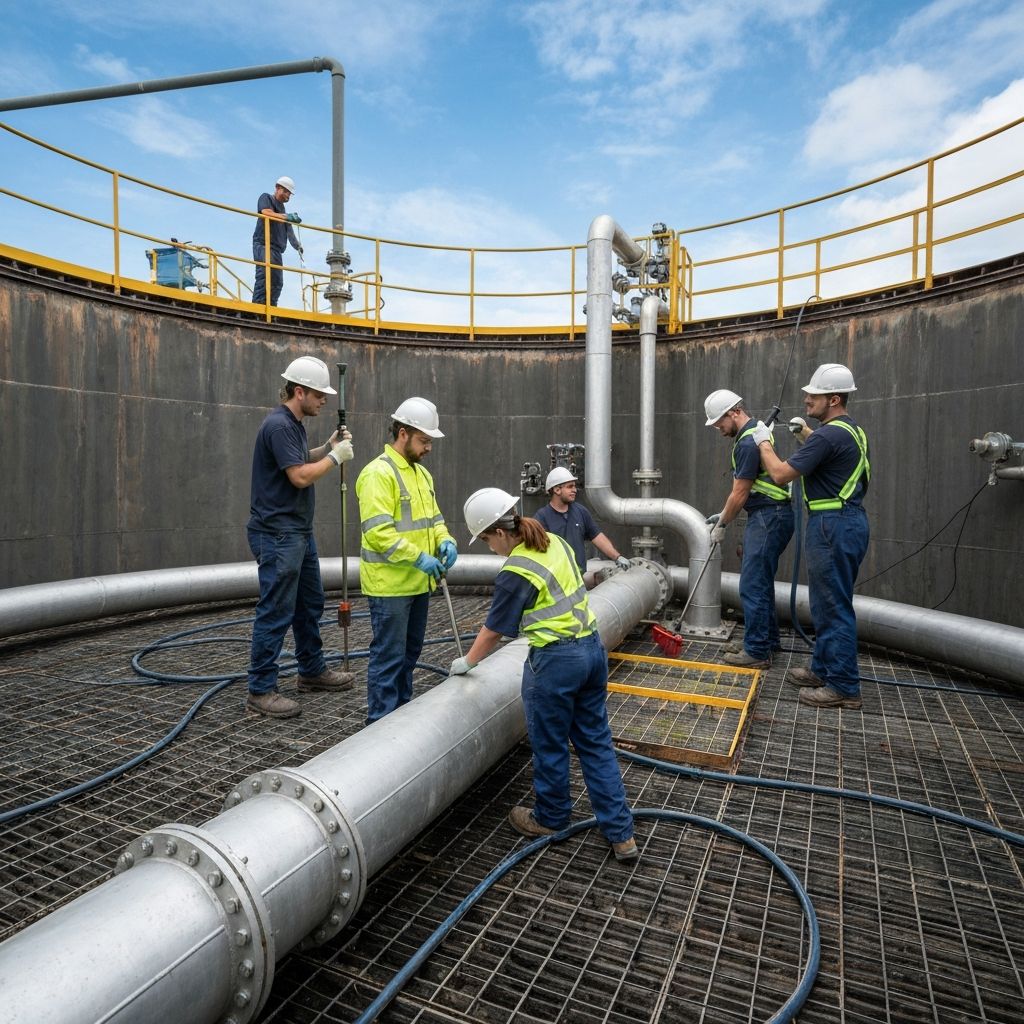 Cleaning and Servicing of Oil Interceptor Systems